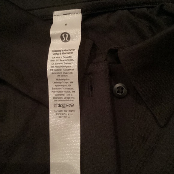 Brand New Lululemon Swiftly Tech short sleeve polo shirt - Picture 3 of 4